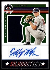 2023 Panini Stars & Stripes TEDDY MCGRAW SILHOUETTES JERSEY AUTO 134/200 SIL-TM - Picture 1 of 2