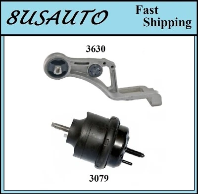 2PCS MOTOR MOUNT FIT 2005-2007 FORD FIVE HUNDRED, MERCURY MONTEGO 3.0L - AUTO - Image 1 of 4