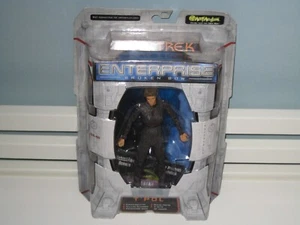 2002 STAR TREK ENTERPRISE: ARCO ROTTO - ACTION FIGURE T'POL - Foto 1 di 2