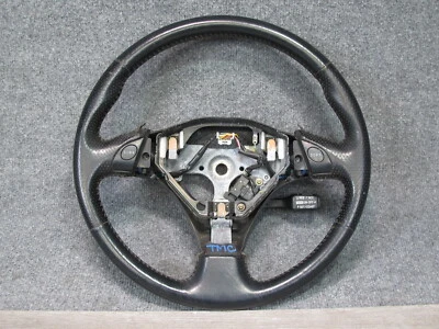 🥇00-05 TOYOTA MR2 SPYDER LEATHER STEERING W SMT SEQUENTIAL SHIFT & CRUISE OEM - Image 1 of 4