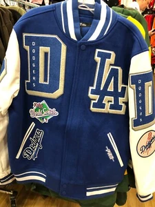 CHAQUETA LOS ANGELES DODGERS LANA VARSITY PRO ESTÁNDAR HOMBRE AZUL REAL/BLANCO - Imagen 1 de 9
