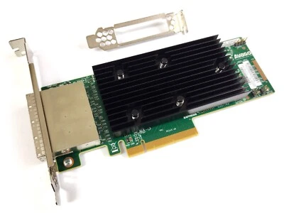 Avago Broadcom LSI 9305-16e SATA / SAS HBA Controller 12Gbps PCIe x8 IT SFF-8644 - Bild 1 von 4