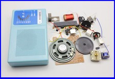 DIY Kits Superheterodyne Radio Receiver 6 Transistor + sch + case w/ Speaker