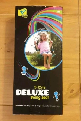 Kids Deluxe Swing Seat Age 3-12 (S1) - Image 1 of 4