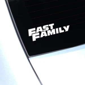 Calcomanía adhesiva Fast Family Paul Walker, parachoques de ventana RIP Fast & Furious Memorial - Imagen 1 de 2