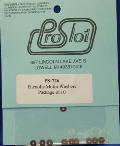 Pro Slot Phenolic Motor Washers for 1/24 Scale Slot Car - Picture 1 of 4