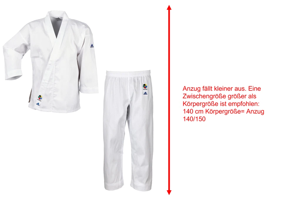 adidas Karateanzug Basic 100/110 K200e/k200ek