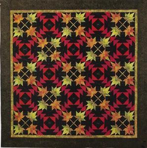 Turning Leaves Quilt quilting pattern instructions - Picture 1 of 1