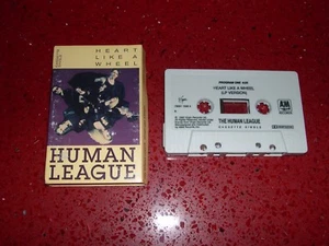 HUMAN LEAGUE HEART LIKE A WHEEL CASSETTE SINGLE - Imagen 1 de 1