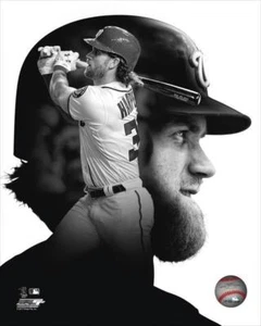 BRYCE HARPER "PROfile" Washington Nationals LICENSED un-signed poster 8x10 photo - Picture 1 of 1