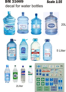 Calcomanía Dan Models 35009 - 1/35 para agua embotellada 20, 5, 2 litros nueva en caja - Imagen 1 de 12