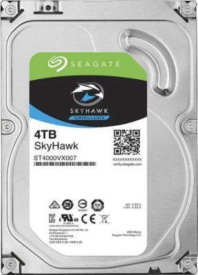 4TB For Seagate SkyHawk ST4000VX007 SATA 6Gb/s 64MB 3.5" Hard Drive - Image 1 of 3