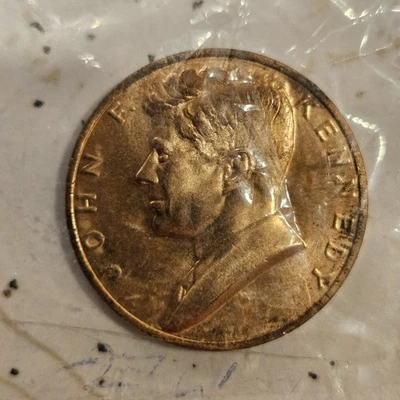 Medalla ficha John F Kennedy - Medalla exacta mostrada - Presidente de los Estados Unidos Foto 1 de 3
