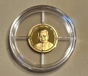 2009  President 14k Gold 1/2 Gram Proof Coin "John F Kennedy"  JFK - Picture 1 of 5