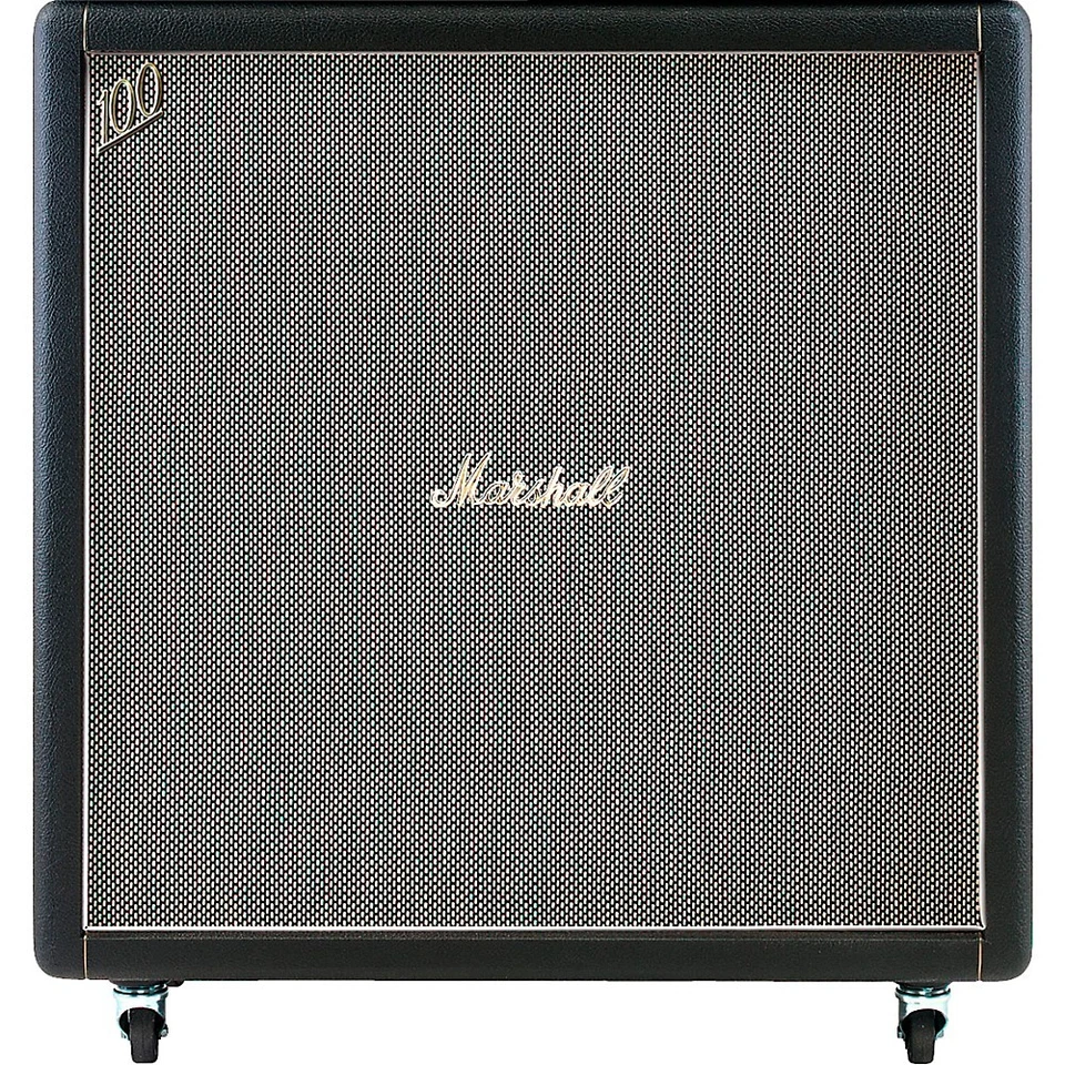Marshall 1960BHW 120W 4x12 Handwired Straight Guitar Speaker Cabinet Black - Image 1 of 1