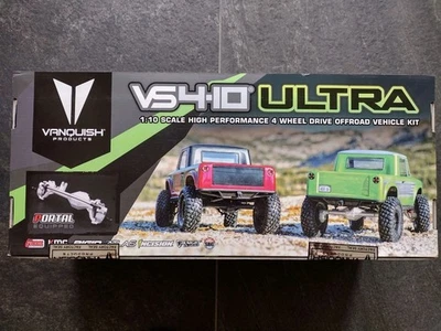 Camión todo terreno Vanquish VS4-10 Ultra 4X4 RC sobre orugas nuevo SELLADO radio control - Imagen 1 de 4