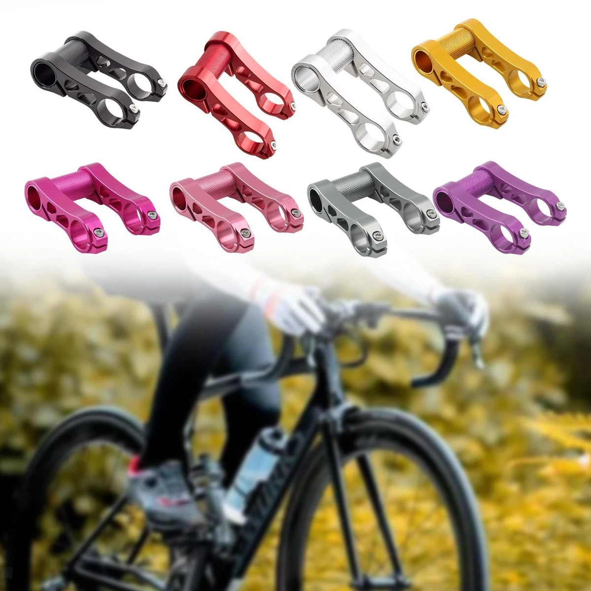 MAGT Fahrradlenker-Erweiterung – 10 Cm, Alulegierung, Für Licht, Klingel, Handy