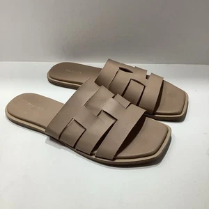 Kaanas Aurora Labirinto Nudo Pelle Sandalo Piatto Donna Taglia 10M, Ottimo - Foto 1 di 6