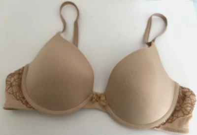 Nuevo 38B Beige LILY OF FRANCE 2131715 SUJETADOR CON AROS MULTIWAY Sexy Push Up Encaje Foto 1 de 4