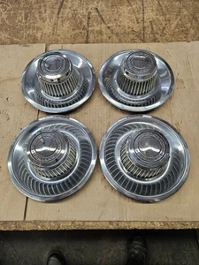 Chevrolet Rally Wheel Center Caps Corvette Camaro Nice Original Set Of 4 3925805 - Picture 1 of 24