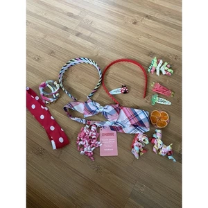Vintage Gymboree Hair Accessories Bundle Lot Ladybug Star Panda headband curlies - Picture 1 of 6