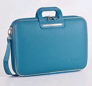 Bombata Bag Brera Valigetta da notte di Fabio Guidoni - Custodia tablet laptop blu - Foto 1 di 8