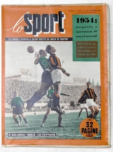 Settimanale - Lo Sport N. 53 - 1953 - Il Bologna gela le tattiche - Foto 1 di 1