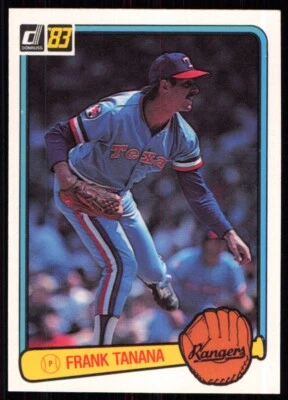 1983 Donruss Frank Tanana Texas Rangers #447 - Image 1 of 2
