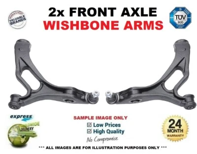 2x Front Axle Lower WISHBONE TRACK CONTROL ARMS for AUDI Q7 3.0TDi 2007-2015 — 第 1/4 张图片