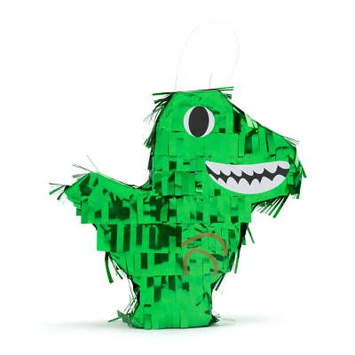 Way to Celebrate Party Mini Foil Dino Character Pinata, Green Set of 2 - Image 1 of 4