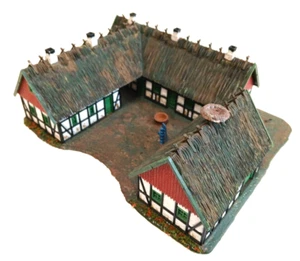 Heljan - Dänischer Bauernhof  - 1770 - H0 - Gebäude Haus Häuser ---- B 1335 - Bild 1 von 11