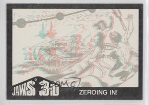 1983 Topps Jaws 3-D Zeroing In! #30 1g9