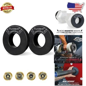 Pesas magnéticas versátiles de 2,5 lb - Conéctese a mancuernas para ahorrar espacio - Imagen 1 de 10