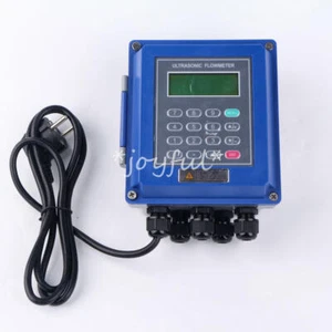 Digital Wall Mounted Ultrasonic Water Flow Meter Flowmeter Heat Meter TUF-2000B - Picture 1 of 20