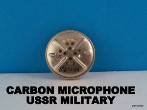 MIKROFON WĘGLOWY MK-16-U-MB-U RADZIECKIE WOJSKO Z POLA I INNE TELEFONY NOS - Zdjęcie 1 z 9