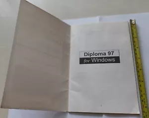 McGraw-Hill Brownstone BOOK Diploma 97 for Windows, NO Discs - Picture 1 of 3