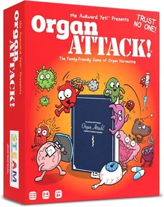 Organ Attack! Card Game - Fun Medical-Themed Card Game (Brand New Sealed) - Picture 1 of 6