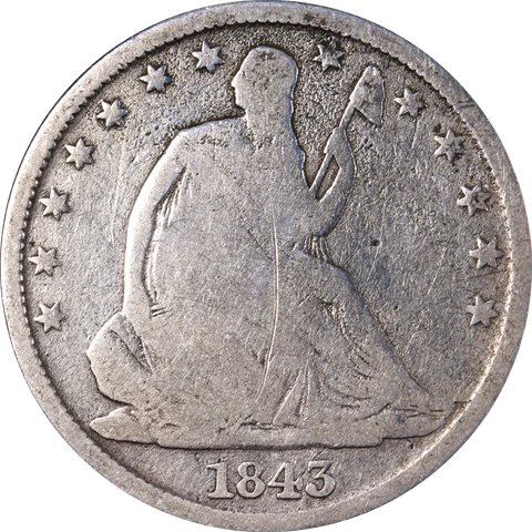 1843-O Seated Half Dollar Great Deals From The Executive Coin Company Cover