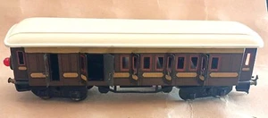 Bing 10/558, Old 1922-28, spur 0, “Passen./Lugg. Car”, interior fittings,L 31 cm - Bild 1 von 20