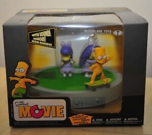 The Simpsons Movie Figures. Bart, Sherri & Terri. "Doodle Double Dare"  MIB .