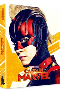 Captain Marvel - 4K UHD + BLU-RAY Steelbook - Full Slip Type A1 / WeET - Picture 1 of 2