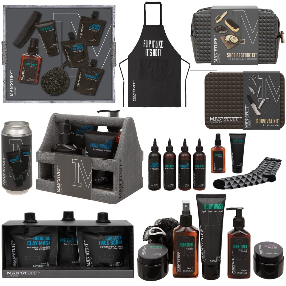 Herren Bath & Body Technic Kulturbeutel Geschenksets Man 'Stuff Weihnachten Weihnachtsgeschenke