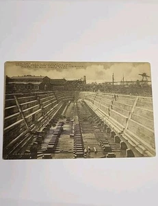 New Dry Dock Boat Navy Shipyard Station Mare Island California RPPC Postcard - Picture 1 of 7