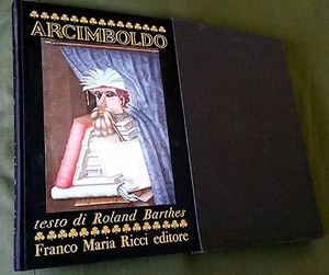 1978 TRUE FIRST "ARCIMBOLDO" ROLAND BARTHES, SIGNED, NUMBERED BY FRANCO M RICCI - Picture 1 of 8