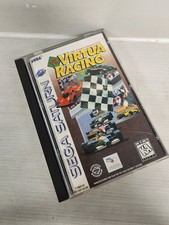 VR Virtua Racing Sega Saturn 1995-CIB Complete Tested Great Disc Condition *Read