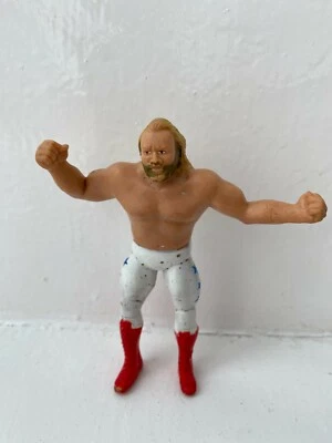 4" WWF WWE LJN BIG JOHN STUDD WRESTLING ACTION FIGURE TITAN SPORT 1985 BENDIES - Image 1 of 4