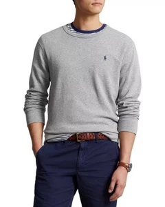 Polo Ralph Lauren Jersey Pullover Girocollo Felpa Grigio L - Foto 1 di 2