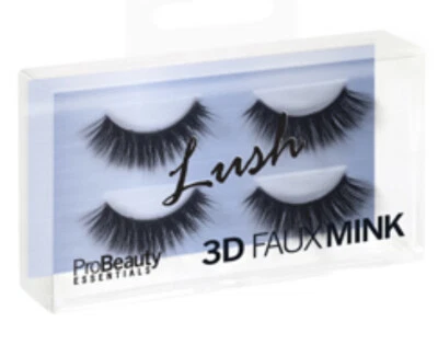 ProBeauty Essentials LUSH 3D Faux Mink Multi Dimensional Flare Lashes 2 Pairs - Image 1 of 2