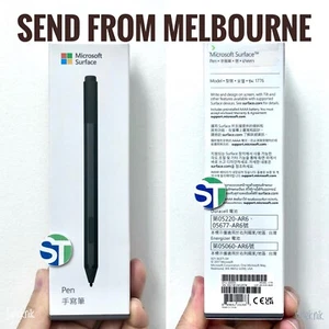 NEW Genuine Official Microsoft Surface Pen model 1776 EYU-00005 (Black) Pro Go - Picture 1 of 8