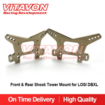 Vitavon CNC Alu 7075 Front & Rear Shock Tower Mount For LOSI DBXL E2.0 DBXL Gas - Image 1 of 4